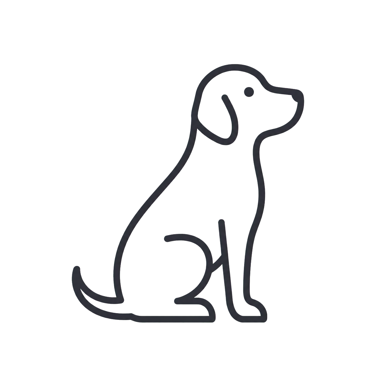 cachorro-linhas-sem-fundo
